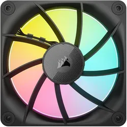 Corsair iCUE LINK LX120 (120 mm, 1x), PC Lüfter, Mehrfarbig, Schwarz