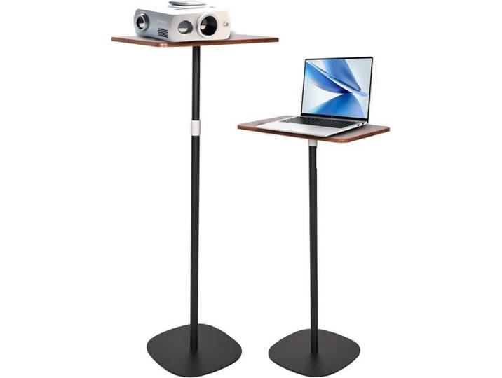Bureau Debout Mobile Réglable En Hauteur Avec Support Pour Ordinateur Portable De 46 À 120Cm Mobile Pour L'École Le Bureau L[CA143]