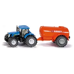 SIKU 1945 Farmer - Traktor mit Ein-Achs-Güllefass