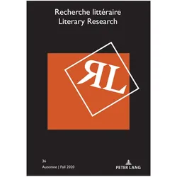 Recherche littéraire / Literary Research, Fachbücher