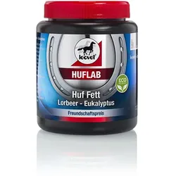 leovet HUFLAB Huf Fett Lorbeer - Eukalyptus 750ml für spröde brüchige Hufe fördert Wachstum