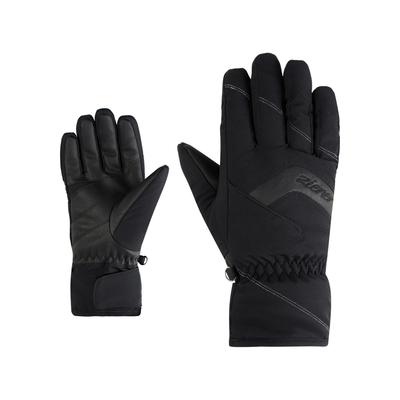 Multisporthandschuhe ZIENER "KARION-Z AS glove lady", Damen, Gr. 7.5, schwarz, Materialmix, Handschuhe