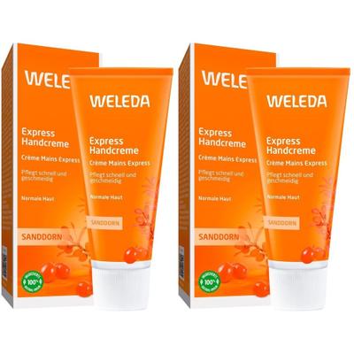 Weleda Sanddorn Express Handcreme 2x 2x50 ml Creme