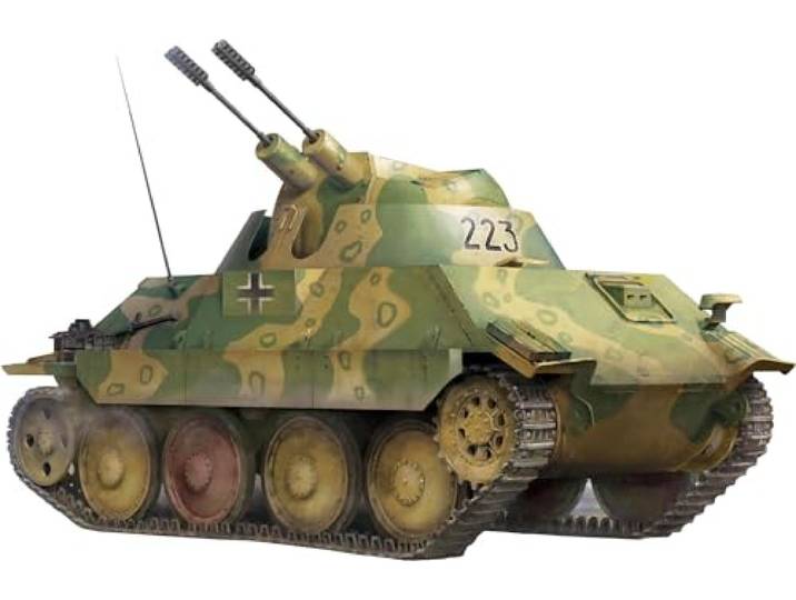 TAKOM - Model Char Flakpanzer 38(t) kogelflitser takom 2179 1:35