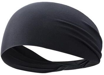 Useful Little Things Men's Athletic Sweat Absorbing Headband For Running, Fitness, And Yoga black
