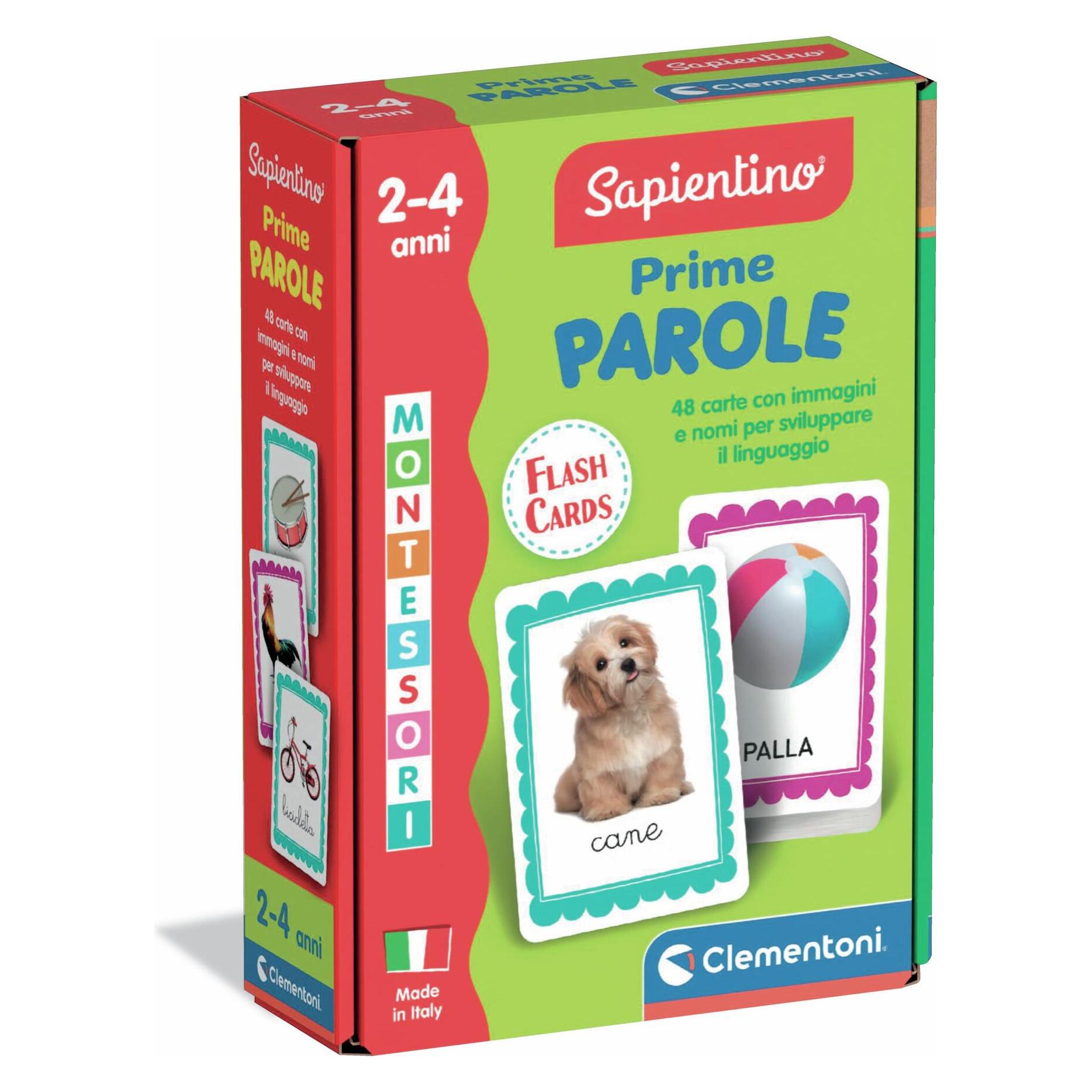 Clementoni Flashcards Prime Parole (Deutsch) (56496418)