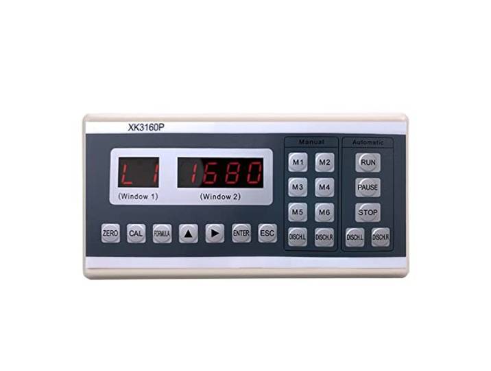 Quantitativer Controller Hochpräzises Gewichtsanzeigeinstrument kann zur einfachen Bedienung an einen Drucker angeschlossen werden XK3160P,Messtechnik-Hardware(6 Relay out)