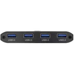 SpeaKa Professional 2 Port USB 3.2 Gen 1-Umschalter (USB 3.0) Grau, Switch Box
