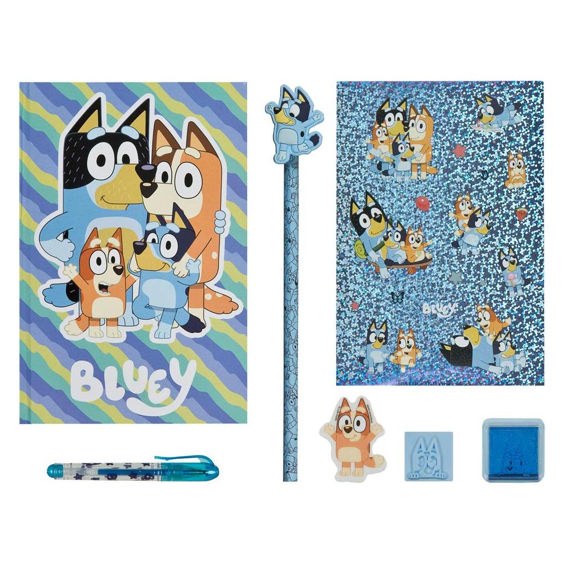Undercover Bluey Notizblock-Set - 7-teilig. (68311598)