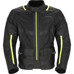 Acerbis Ramsey Long, Textiljacke - Schwarz/Neon-Gelb - L