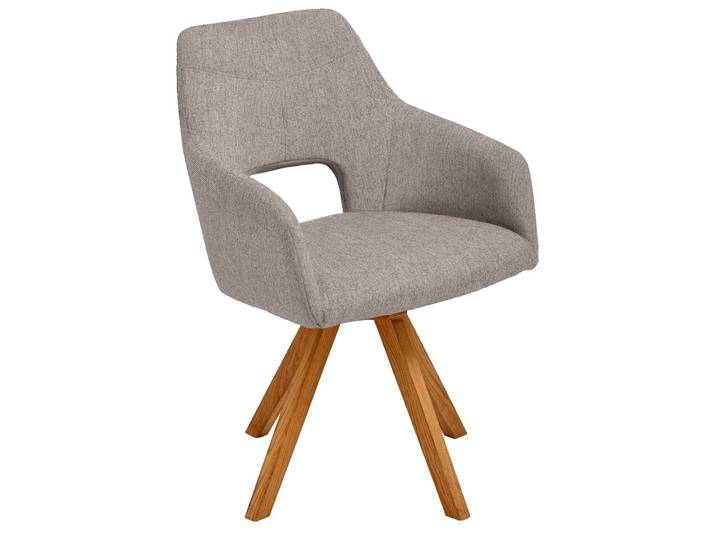 Voleo Sessel EVITA, cappuccino, Stoff