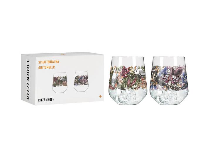 Ritzenhoff Schattenfauna no2 Gin Glas 2erSet