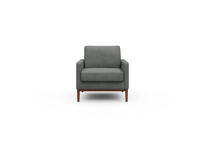 moebelfaktor Sessel Bodo, Retro-Design, elegante Linien, stabile Holzkonstruktion
