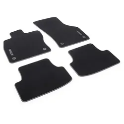 Volkswagen Golf 8 (5H) Premium Textilfußmatten-Set schwarz 5H1061270WGK