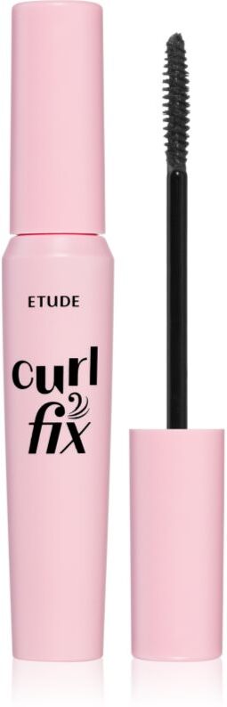 ETUDE Curl Fix Mascara Wasserfester Mascara für mehr Volumen und für lange Wimpern Farbton Black 8 g