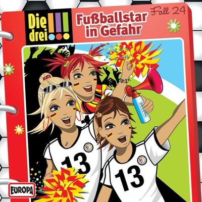 Fall 24: Fußballstar in Gefahr - Peter Nissen,Hartmut Cyriacks, Audio, 4064066615840