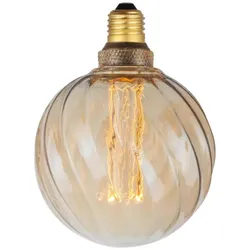 Halo Design E27 COLORS Twist Smoke LED Lampe Amber gedreht Ø125mm 3 Stufen dimmbar