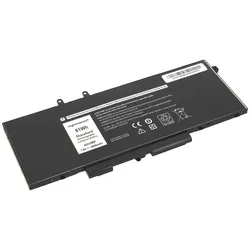Movano Bateria Bateria 4GVMP do Dell Latitude 5400 5500 5510 (8000 mAh), Notebook Akku, Schwarz