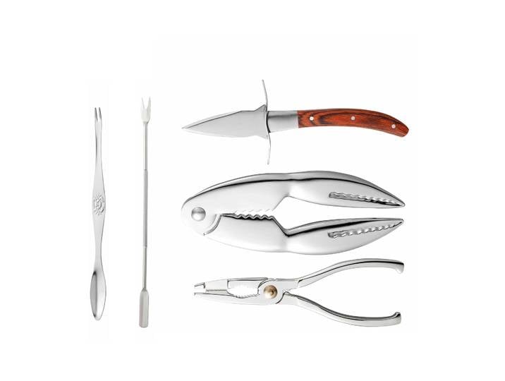 Dorre Couverts et accessoires pour fruits de mer Skai 15 pièces Acier inoxydable