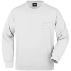Pocket Pullover "JN924" - L - white