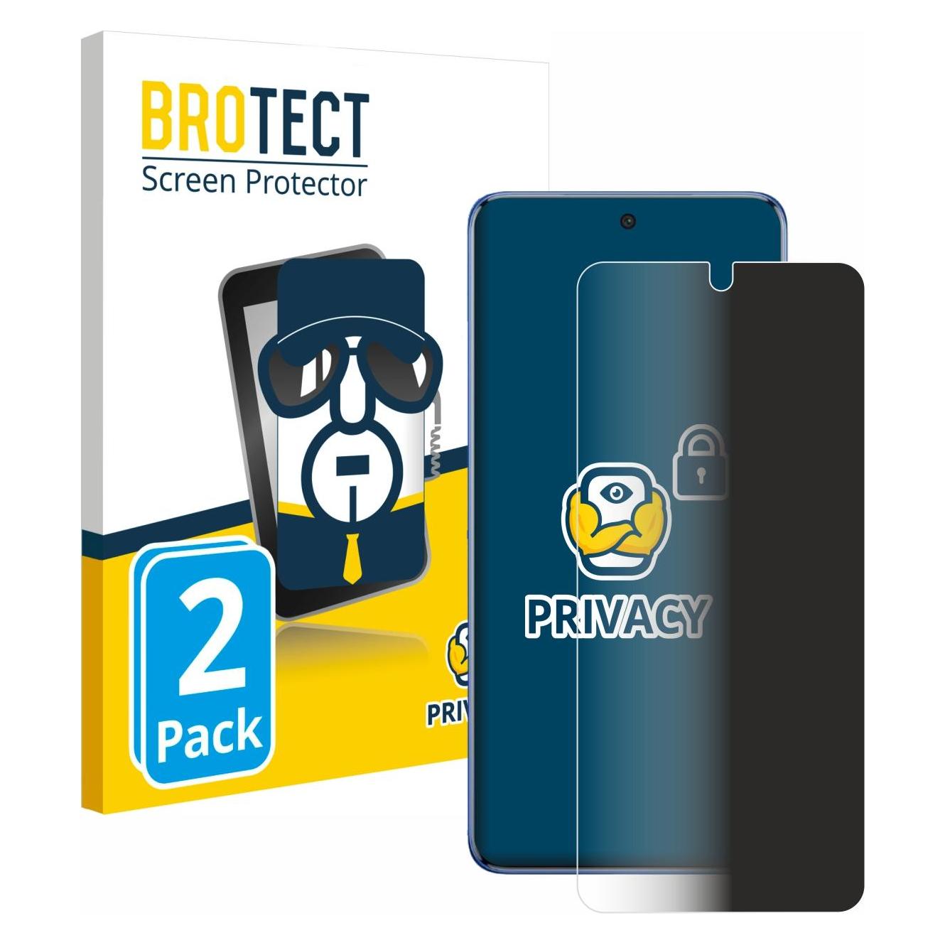 Brotect Sichtschutzfolie Anti-Spy Privacy Folie Blaulicht-Schutz (LG V50 ThinQ) (4358215)