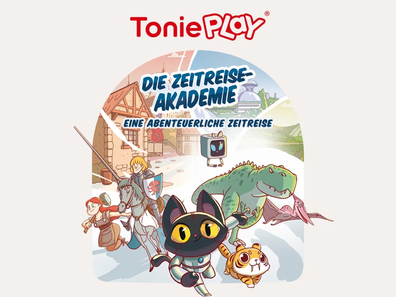 Tonies Play Spiel für Toniebox 2 Play S - Die Zeitreise-Akademie