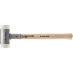 Halder SUPERCRAFT-Schonhammer rückschlagfrei mit Hickorystiel Ø 30 mm Nylon - 3366.030
