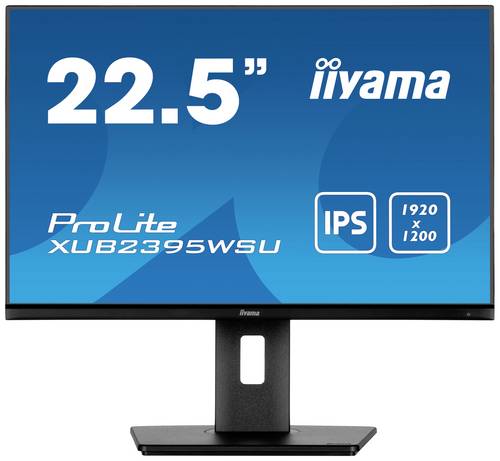 Iiyama ProLite XUB2395WSU-B5 LED-Monitor EEK E (A - G) 57.2 cm (22.5 Zoll) 1920 x 1200 Pixel 16:10 4 ms HDMI, DisplayPort, Kopfhörer (3.5 mm Klink
