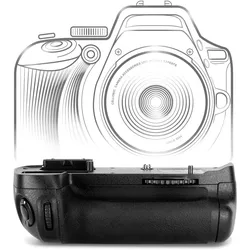 Cellonic KZ Batteriegriff für Nikon D610, D600 (Batteriegriff, Handgriff), Batteriegriff, Schwarz