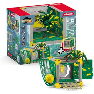 schleich Spielset ELDRADOR 42678, ab 6 Jahre, BattleCave Dschungeltarantel, 28 Teile