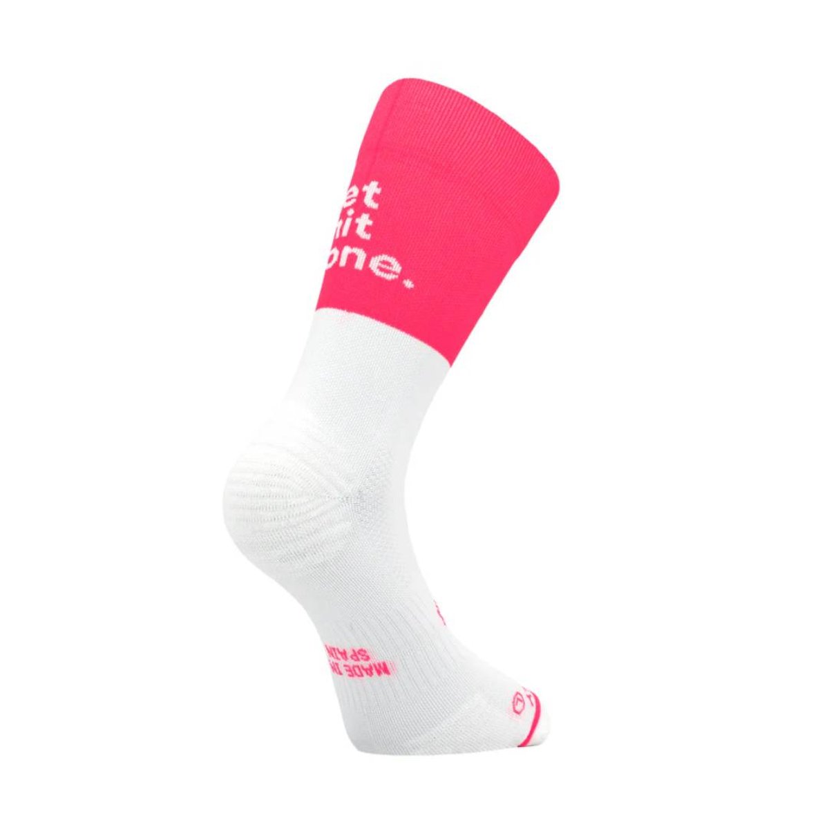 Meias Sporcks Get Shit Done Rosa Branco, Tamanho S Unisex