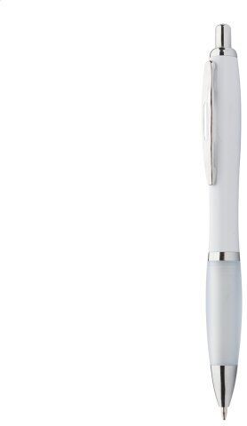 Penna a Sfera Rewumpy ABS Riciclata, Fusto Bianco Cromato Personalizzate o neutre