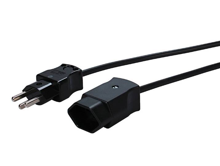 Merox TD-Verlängerung T23 Schwarz 5 m 3 × 1.5 mm²