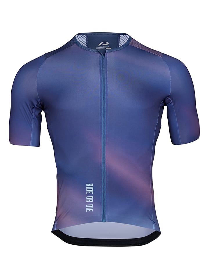 Protective Fahrradtrikot "Mystery" in Blau - M