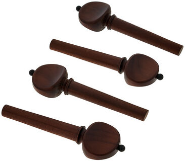 Berdani Violin Pegs Dark Boxwood FR/BK