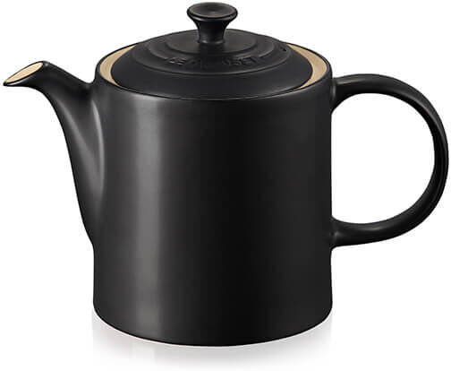 Le Creuset Black Stoneware Grand Teapot
