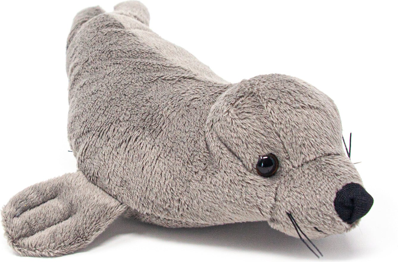 Cornelissen Knuffel Zeehond, grijs, 19 cm