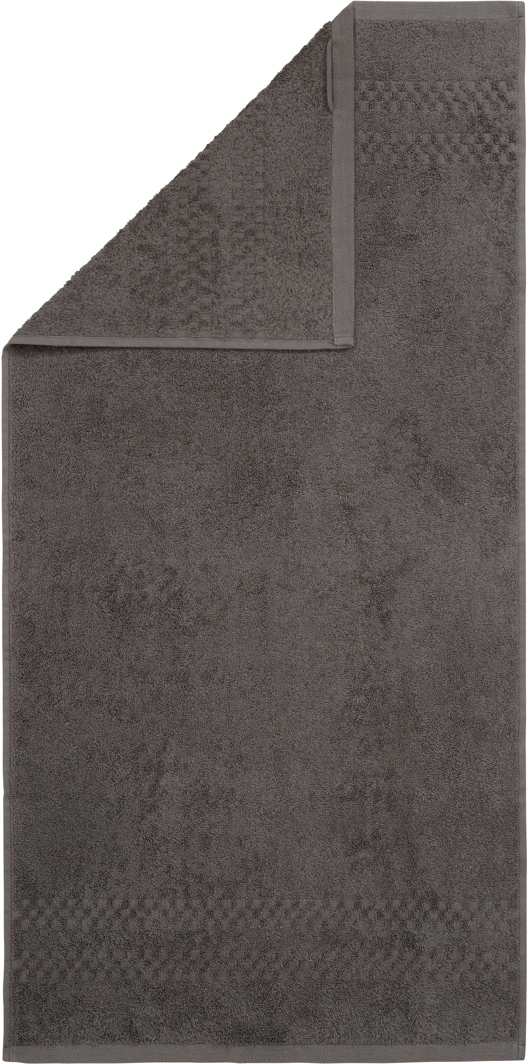 Handtuch Set GOODPRODUCT "Regona, als 10 tlg Set und Serie, Premium Handtücher, 500 gr/m²", grau (anthrazit), 10 Stk., Frottier, Frottier, Obermaterial: 100% Baumwolle, Handtuch-Sets, Handtuch Set, Duschtücher, Handtücher, Gästetücher, Seiftücher, 5 Jahre