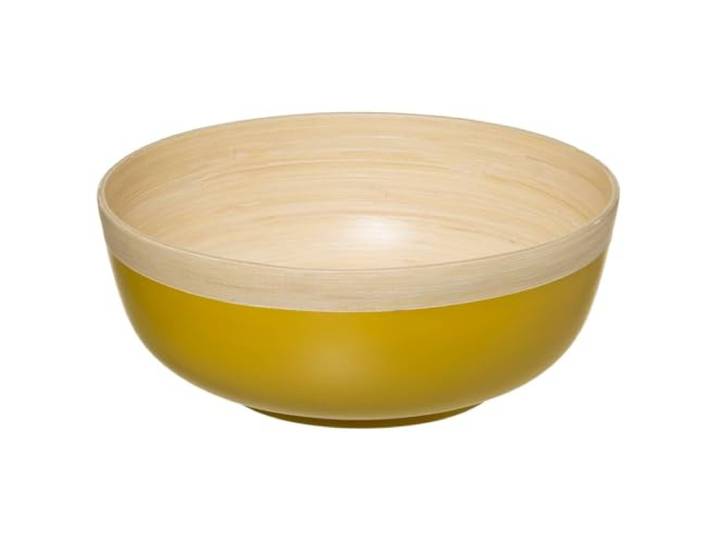 5 five simply smart FIVE-179728C slakom van bamboe, D, 30 cm, mosterdgeel