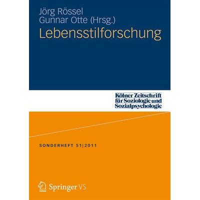 Lebensstilforschung, Taschenbuch von , VS Verlag für Sozialwissenschaften, 978-3-531-18628-3