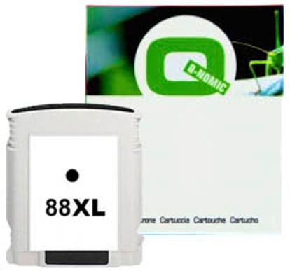 Q-Nomic cartucho de tinta 88XL (C9396A) negro