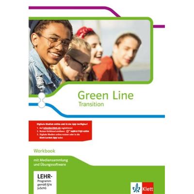 Green Line Transition. Workbook mit Nutzerschlüssel und Übungssoftware Klasse 10 (G8), Klasse 11 (G9), Set von , Klett Schulbuchverlag,