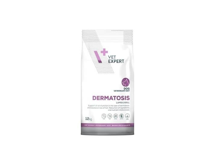 VetExpert Veterinary Diet Dermatosis Dog Lamm & Krill - Trockenfutter für Hunde - 12kg
