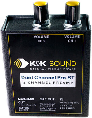 K&K Dual Channel Pro Preamp ST