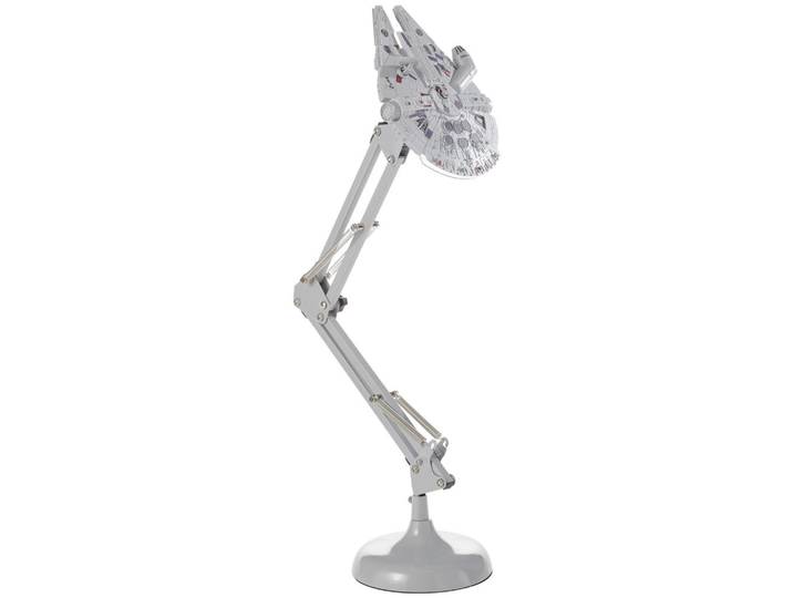 Star Wars Schreibtischleuchte Star Wars, Hellgrau, 36.5x14.3x32.5 cm, Lampen & Leuchten, Innenbeleuchtung, Tischlampen, Schreibtischlampen
