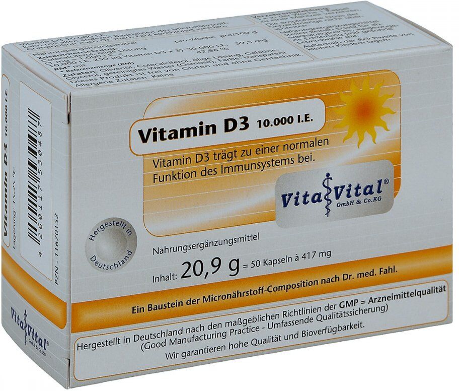 Vitamin D3 10.000 I.e. Kapseln