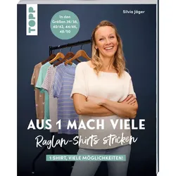 Buch "Aus 1 mach viele: Raglan-Shirts stricken"