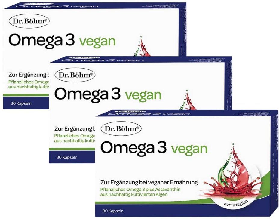 Dr. Böhm Omega 3 vegan 3x30stk