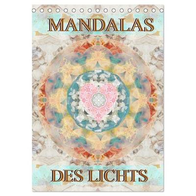 MANDALAS DES LICHTS (Tischkalender 2027 DIN A5 hoch), CALVENDO Monatskalender