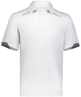Russell Athletic R20DKM Legend Polo Shirt in White size Medium   Polyester